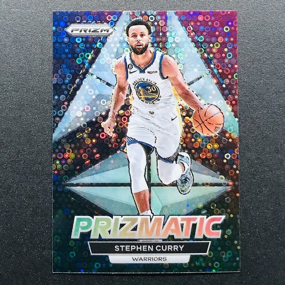 Stephen Curry - 2022-23 Panini Prizm Prizmatic Prizms Fast Break #22 - Picture 1 of 2